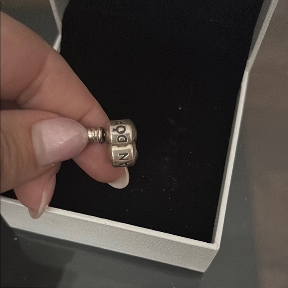 Pandora Moments Barrel Clasp Snake Chain Bracelet - Picture 3 of 6